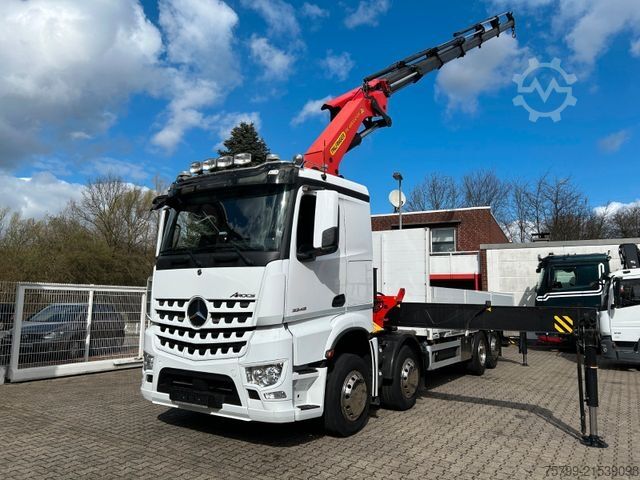 Autokran MERCEDES-BENZ 3248 Arocs Pritsche+PK48002 Kran 8x2