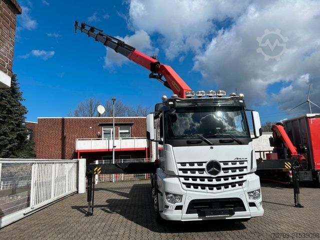 Autokran MERCEDES-BENZ 3248 Arocs Pritsche+PK48002 Kran 8x2