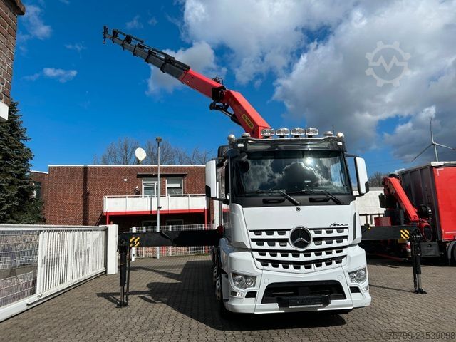 Autokran MERCEDES-BENZ 3248 Arocs Pritsche+PK48002 Kran 8x2