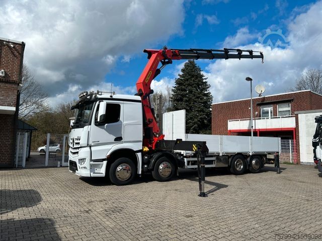 Autokran MERCEDES-BENZ 3248 Arocs Pritsche+PK48002 Kran 8x2