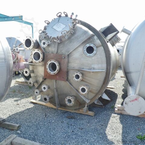 12800 liter tank made of V4A Wegusta Apparatebau 7351