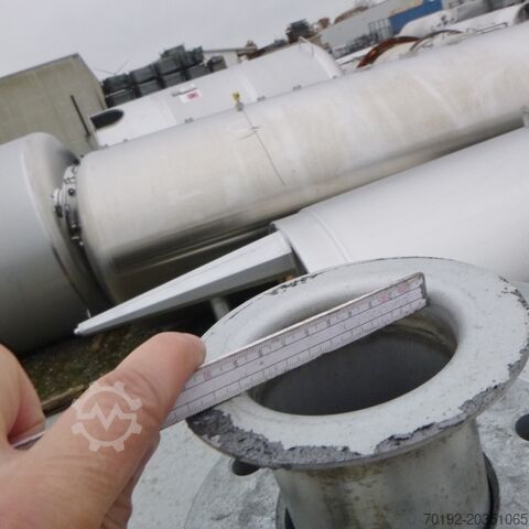 15500 liter tank made of V2A 7103