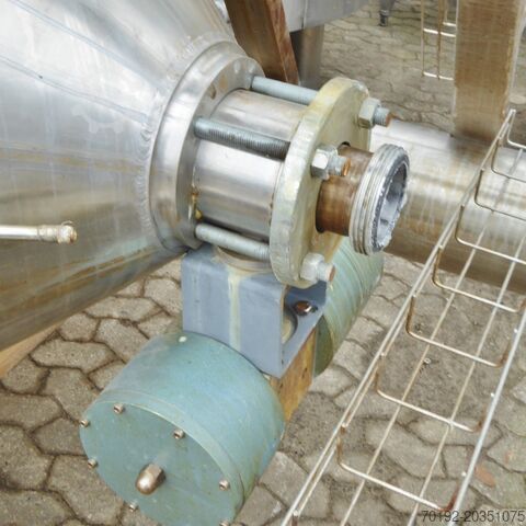 3660 litre pressure vessel made of V4A with tapered bottom Coelho 6987