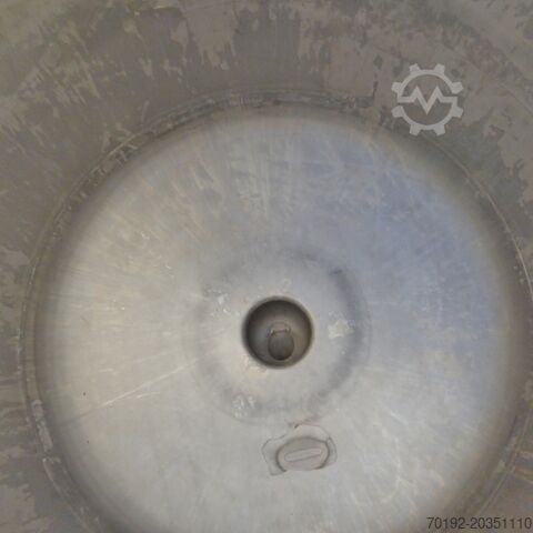 1000 liter pressure container made of V2A Thyssen Umformtechnik (UCON) 6823