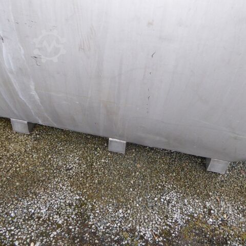 15600 liter tank made of V2A  6622