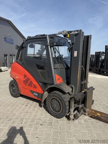 Diesel Forklift Linde H50D-02 Containerfähig