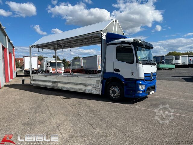 Box truck MERCEDES-BENZ Actros 1835 Zikun Schwenkwand Koffer