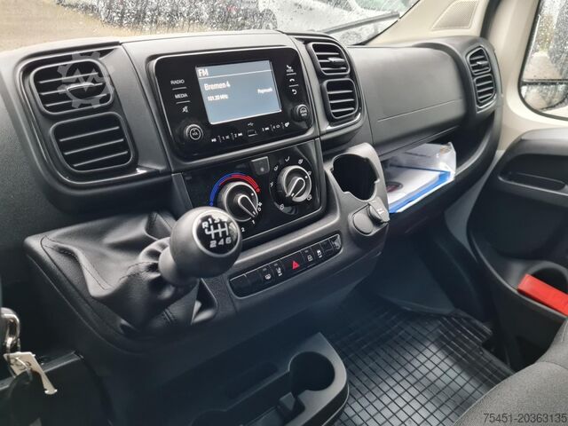 Transporter mit Pritsche & Plane Fiat Ducato 35 Maxi Pritsche 2x Schiebeplane LBW LUFTFEDER