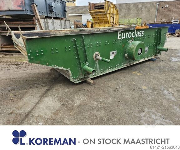 Siebmaschine Främbs & Freudenberg 15/50-2,5  Screening machine Främbs & Freudenberg 15/50-2,5