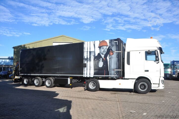 Standard-SZM DAF XF 460 DRACO SCHUIF OPBOUW + PALFINGER PK 29002...
