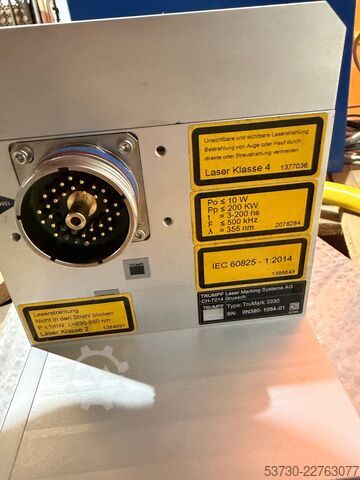 TruMark 3000 Laser 3330 TruMark SIII10SL Trumpf TruMark 3000 Laser TruMark Industrielase