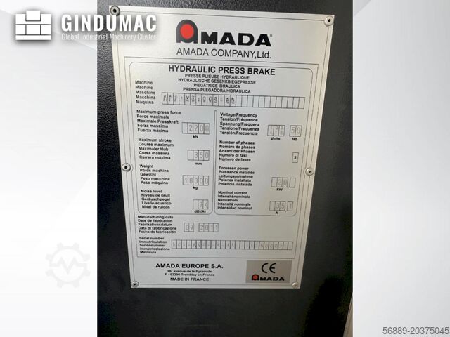 Press Brake AMADA HFP NT 220-4L
