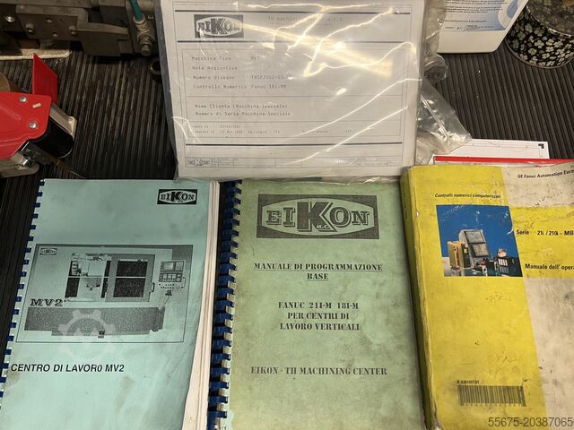 Pendelfähiges vertikales Bearbeitungszentrum EIKON MV2