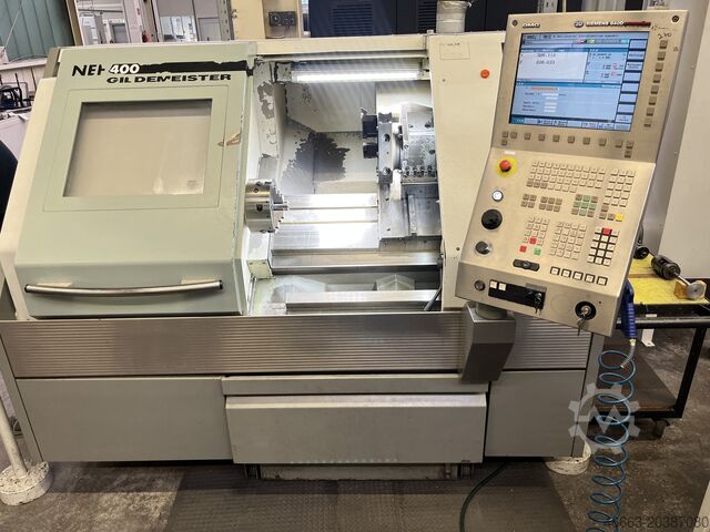 CNC Drehmaschine Siemens 840D Gildemeister CTX 400