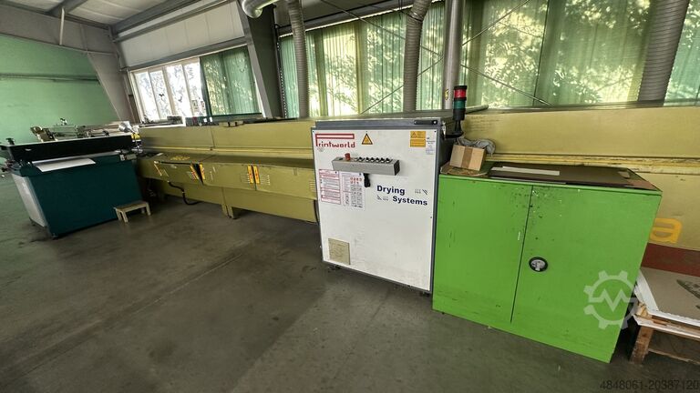 Siebdruckmaschine mit UV-Trocknung SVECIA SSJD1300X3