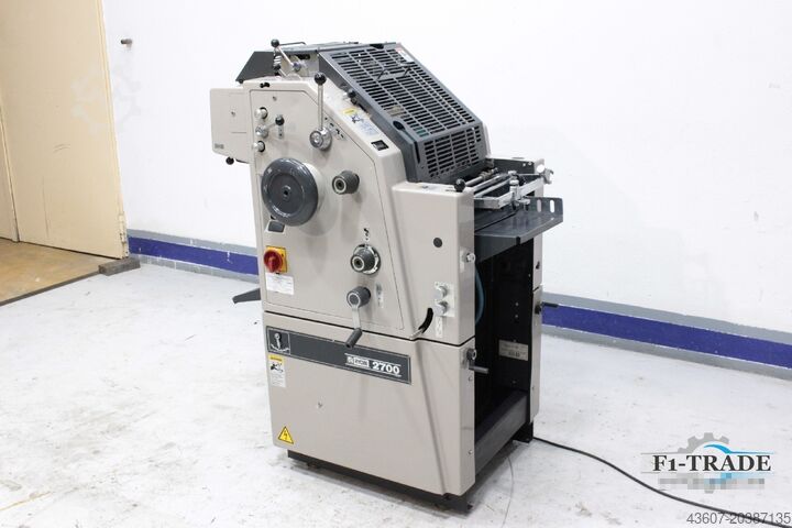 1 Farben Offsetdruckmaschine / 1 Color Sheet-Fed Offset Press Ryobi 2700