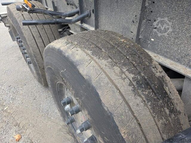 Tanker semitrailer D-TEC Jansky Schwarte TSA, Edelstahl, 30.000 L,Unfall