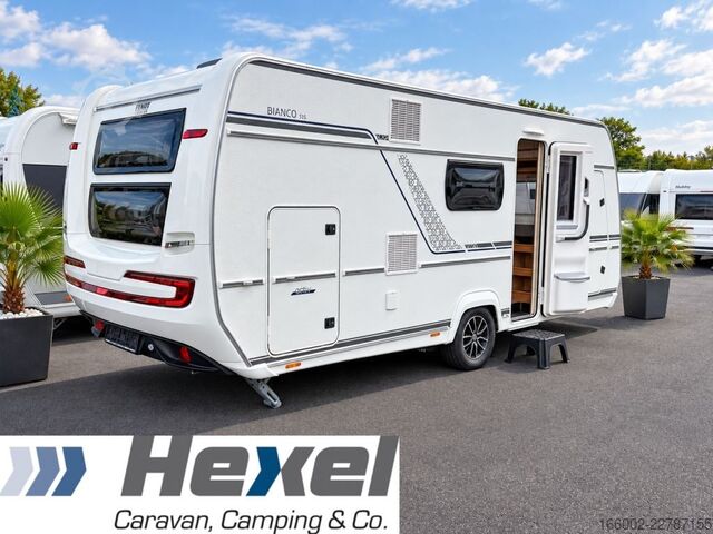 Caravan FENDT Bianco Activ 515 SKF 2000 kg 2x Garage vorne/hin