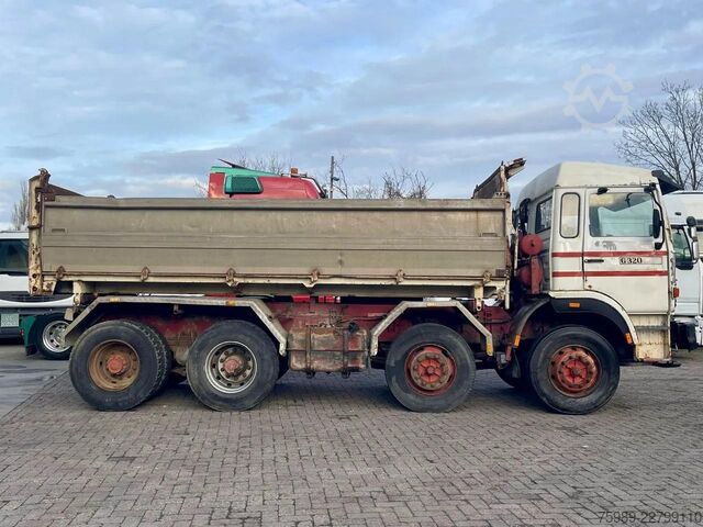 Tipper Renault G320 Manager !! Boîte de vitesses cassée !!  8x...