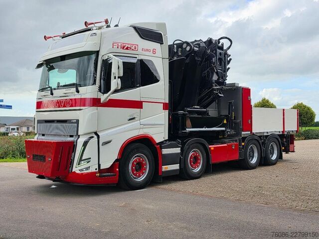 Crane Volvo FH16 750 8x4!! EFFER 1405!!FLYJIB/LIER/360 STAB...