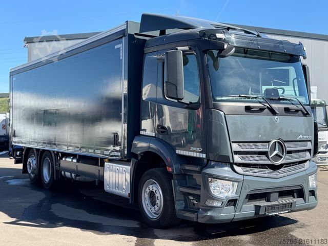 Beverage truck MERCEDES-BENZ ACTROS 2532 / LBW / 2 x AHK / LENKACHSE / 18 PAL