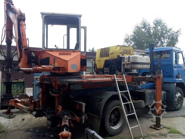 Radlader Schaeff at16 unimog bagger abrollkipper Deutz f4l913 teleskop bagger abroller