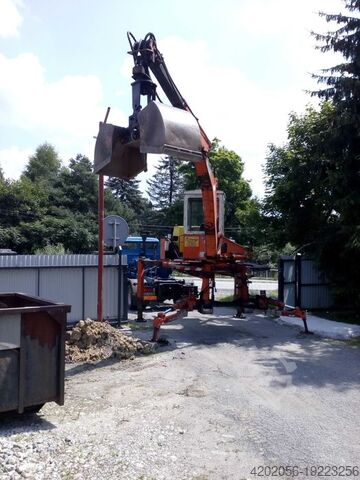 Radlader Schaeff at16 unimog bagger abrollkipper Deutz f4l913 teleskop bagger abroller