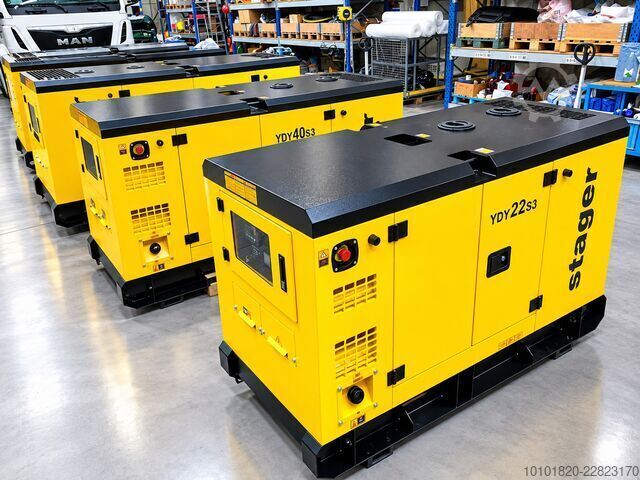 Stager YDY22S3|22 kVA|Diesel|Silent Stager Yorking YDY22S3
