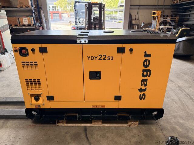 Stager YDY22S3 | 22 kVA | Diesel | Silent Stager Yorking YDY22S3