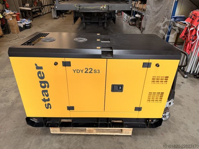 Stager YDY22S3 | 22 kVA | Diesel | Silent Stager Yorking YDY22S3