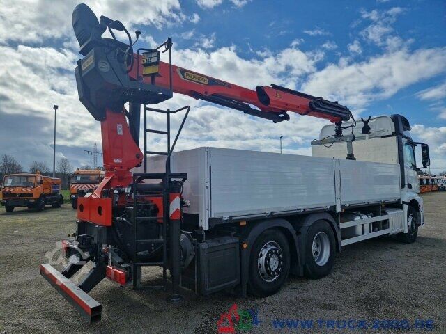 LKW mit Pritsche (offen) Mercedes-Benz Actros 2548 6x2 Kran PK20501 bei 11m/1,64 Tonnen
