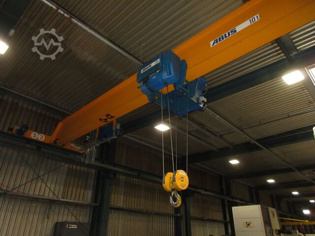 Kranhimmel Kran Hallenkran Spur 12990mm ABUS Hallenkran Brückenkran Kran ELV 10t ELK 10000Kg 10t Funk Portalkran Kran