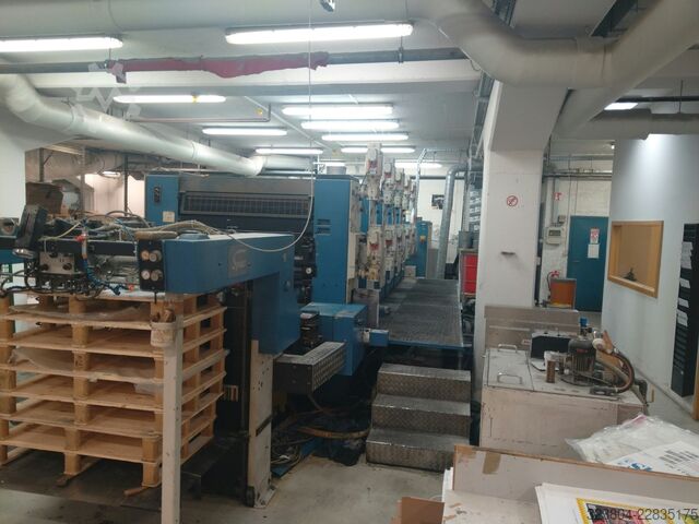 Offset printing press KBA Rapida 104-5