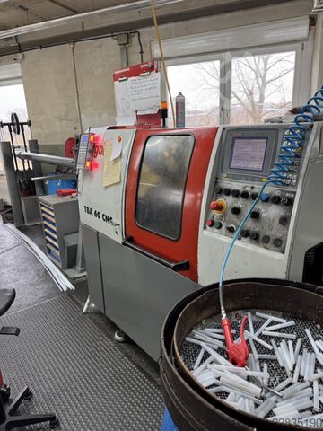CNC ERGOMAT TBA-60, Bj. 2005 mit Einzelstangenvorschub IntNr231496 ERGOMAT Brasilien TBA-60 CNC