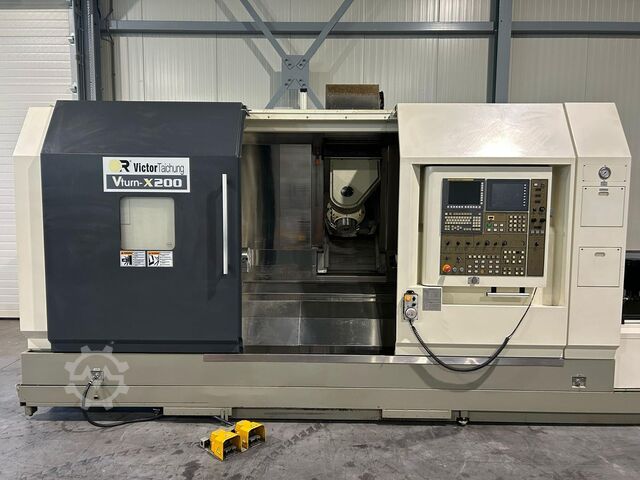 CNC Dreh-Fräszentrum Victor Taichung Vturn-X200
