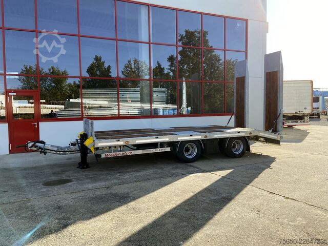 Low loader trailer Möslein TT 21-6,5  21 t Tandemtieflader, Luftgefedert, NEU