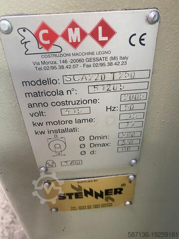 Vielblattsäge CML SCA 220 T 250