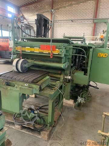 Double hemmer and circular saw EWD DK 90 - 1000 / RET / KB / ASV
