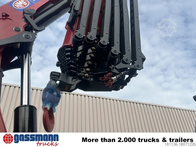 Abrollkipper MAN TGS 35.480 8X4 BL, Intarder, Kran HMF 3220-K6,