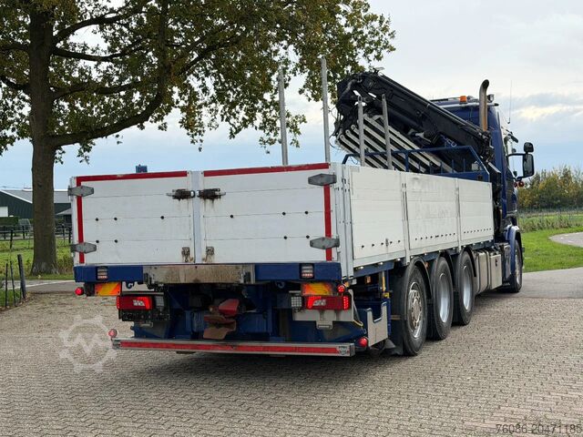 Crane truck Scania R450 8X4 TRIPLE !!EURO6!! 50TM/JIB/!!TOP!!ROOF/...