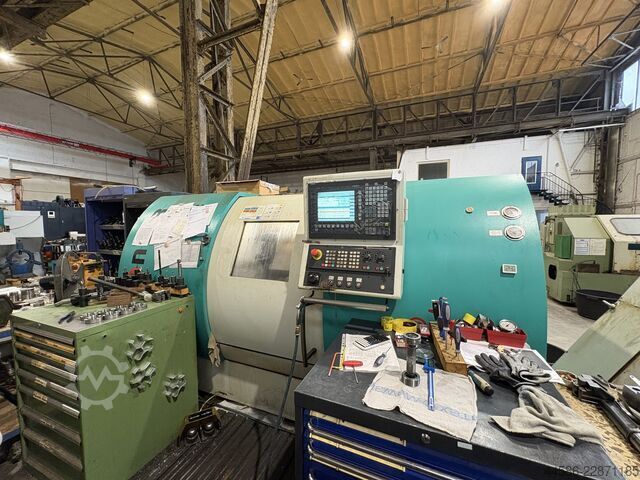 CNC-Schrägbettdrehmaschine Saeilo Contur TSL 500 (Trens SBL 500 CNC)