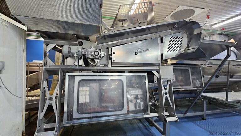 Fischverarbeitungs-Entkopfungsmaschine Curio C-3027 Whitefish Heading Machine