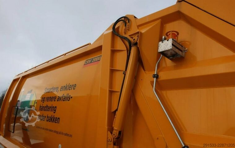 Müllsammelaufbau Kaoussis CRV2000 Steco - NEW!