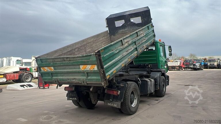 3-Seiten-Kipper MAN 19.343 (FULL STEEL SUSP. / LAMES / BIG AXLE / G...