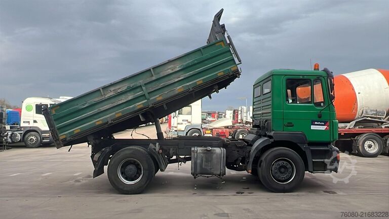 3-Seiten-Kipper MAN 19.343 (FULL STEEL SUSP. / LAMES / BIG AXLE / G...
