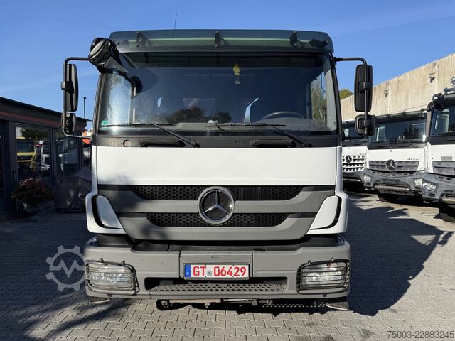 Dreiseitenkipper LKW Mercedes-Benz Axor 1829 K 4X2 Kipper mit Kran Atlas 125.2