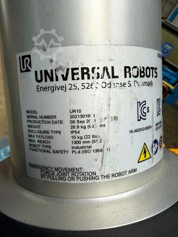 Collaborative robot Universal Robots UR 10 Cobot