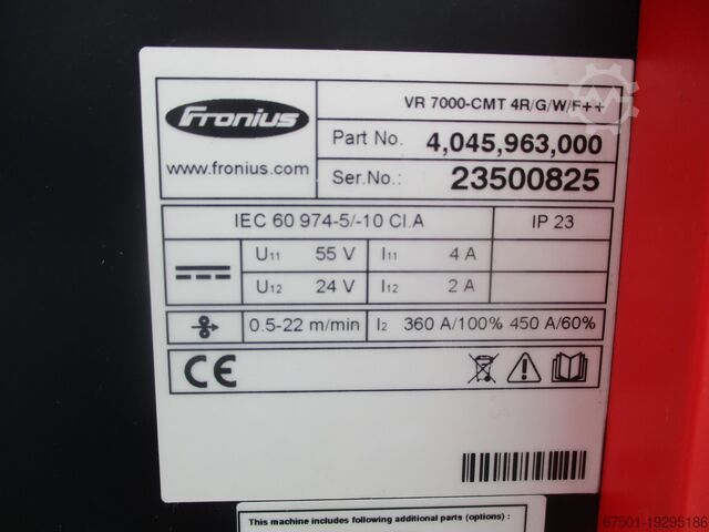 Schweißgerät FRONIUS TPS 4000 (3178)