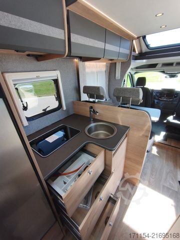 Teilintegriertes Wohnmobil ROADFANS T 6815 EB Hubbett,Automatik, TV