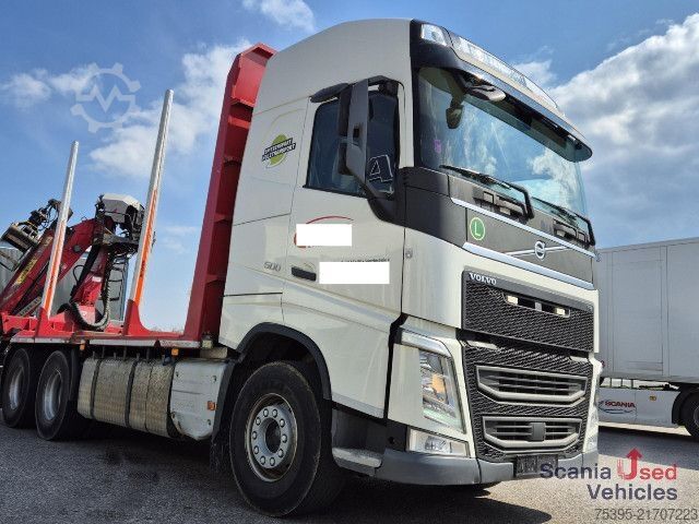 Holztransporter LKW Volvo FH 500 6X4 + Penz 12 Z + Retarder